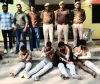 भिवाड़ी में मुठभेड़ के बाद चार गौतस्कर पकड़े गए, पिकअप से दो गायों को छुड़ाया