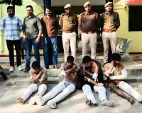 भिवाड़ी में मुठभेड़ के बाद चार गौतस्कर पकड़े गए, पिकअप से दो गायों को छुड़ाया