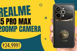 Realme 15 Pro Max 5G Launch: 200MP Camera, 6000mAh Battery & Snapdragon Power at ₹24,999!