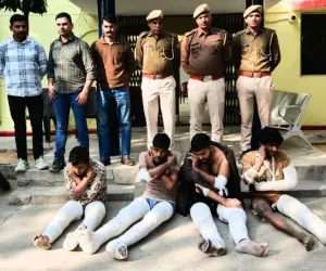 भिवाड़ी में मुठभेड़ के बाद चार गौतस्कर पकड़े गए, पिकअप से दो गायों को छुड़ाया