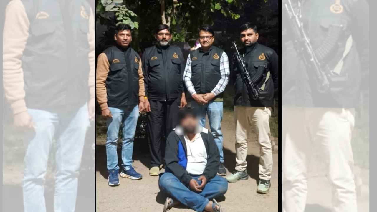 पकड़ा गया बदमाश